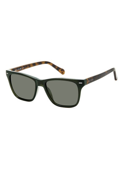 Buy Men's UV Protection Rectangular Sunglasses - Fos 3149/G/S Cry Grn 54 - Lens Size: 54 Mm in UAE