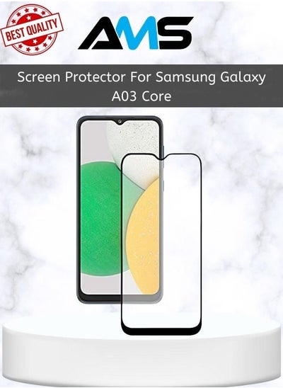 اشتري شاشة حماية مصنوعه من الزجاج المقوى لهاتف Samsung Galaxy A03 Core في السعودية