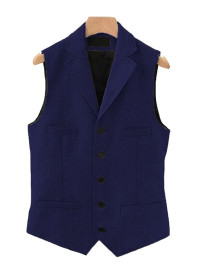 Buy New Fashionable Herringbone Patterned Suit Vest in UAE