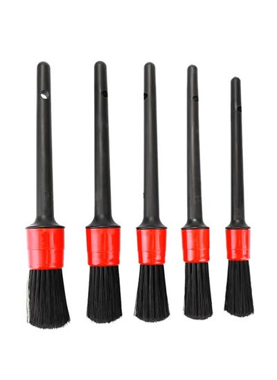 Buy 5-Piece Car Detailing Cleaning Brush in UAE