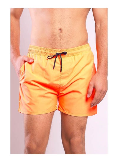 Buy Plain Basic Mid-Rise Swim Shorts in Egypt