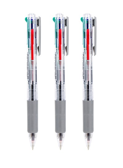 3-Piece Multi Ink Ballpoint Pen With Four Ink Colours price in UAE ...