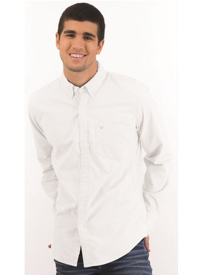 اشتري Coup Basic Shirt For Men - Regular Fit - White في مصر