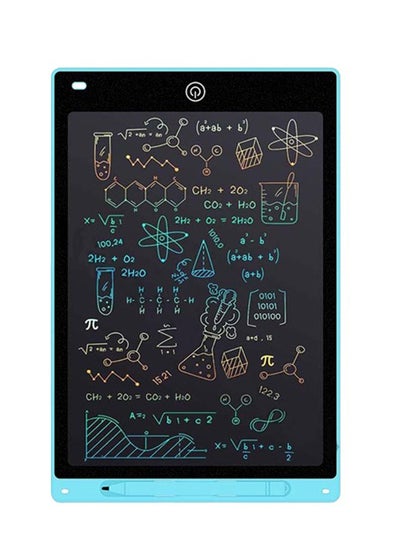 Buy 12-Inch LCD Writing Tablet Digital Drawing Tablet Color Graffiti Reusable Children's Educational Learning Toy in Saudi Arabia