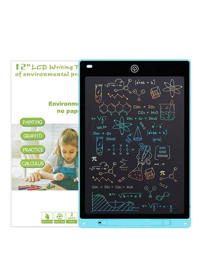 Buy 12 Inch LCD Reading Writing, Erasable Drawing Tablet, Suitable for Children to Improve Writing and Drawing Skills in Saudi Arabia