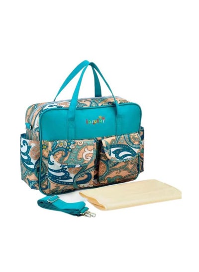 اشتري Multifunctional Print Travel Nappy Bag With High-Quality Material في السعودية