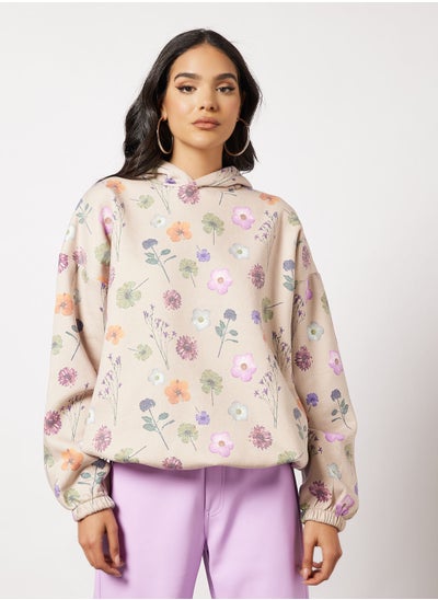 Buy Maya Floral Hoodie in UAE