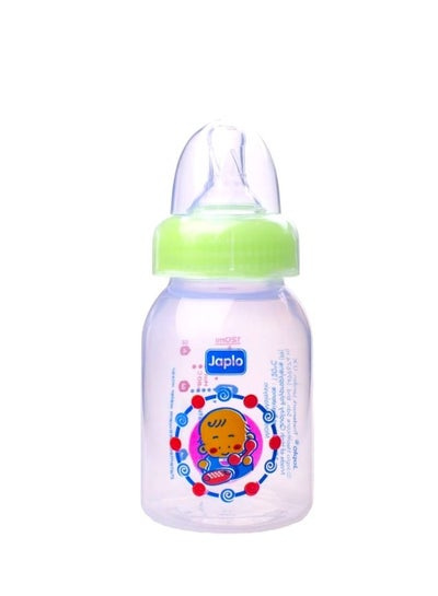 اشتري ببرونة رضاعة دائرية للاطفال مع حلمة مضادة للمغص وخلاط ماء فاتر مقاس 120 مل (متنوعه) في مصر