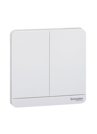 اشتري Schneider Electric AvatarOn E8332_WE 2 Rocker Wall Cover Plate, White في الامارات