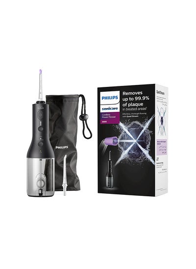 Buy Cordless Power Flosser Black HX3826/33 in UAE