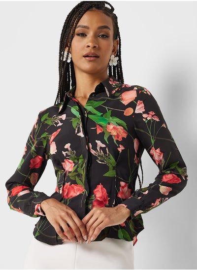 Buy Floral Print Shirt in Saudi Arabia