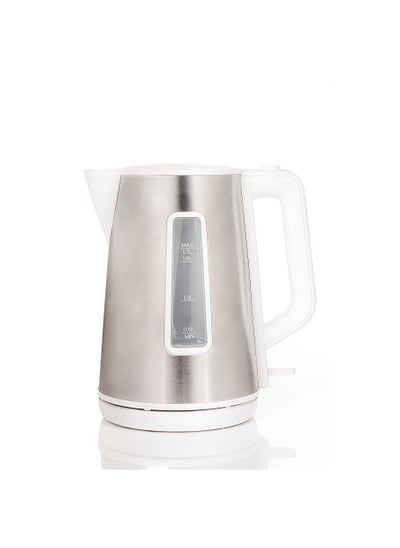 Buy Electric Kettle MT-K130 1.7 L 2200 W White in Egypt