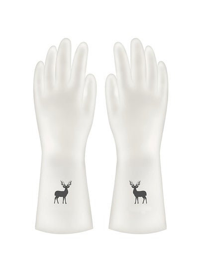 Buy Dishwashing Gloves,Rubber Cleaning Gloves Kitchen Dishwashing Glove in Egypt