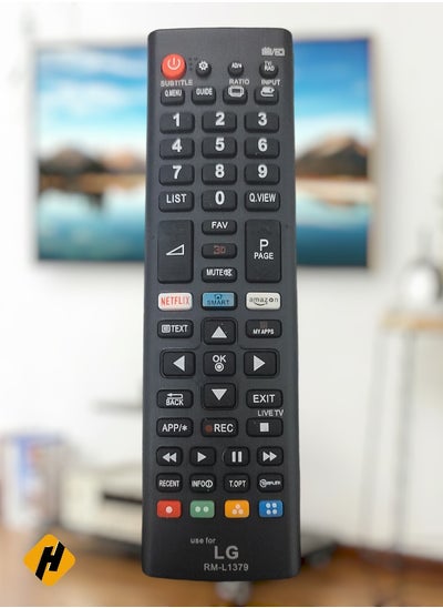 اشتري Replacement Wireless Universal TV Remote Control For LG HD LED Smart TV Black في السعودية