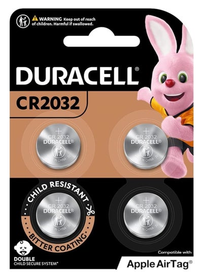 Buy 4 Pieces Lithium CR2032 Coin Battery in UAE