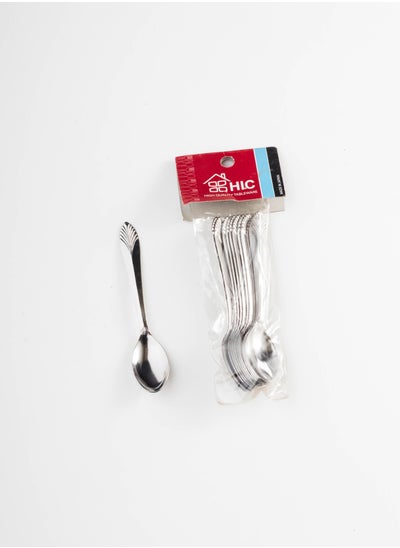 Buy Japanese steel tea spoons 12 pieces in Saudi Arabia