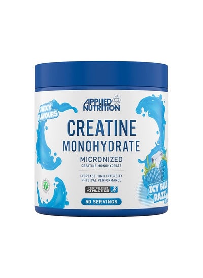 Buy Applied nutrition Creatine Monohydrate Icy Blue Razz Flavour 250g in Saudi Arabia