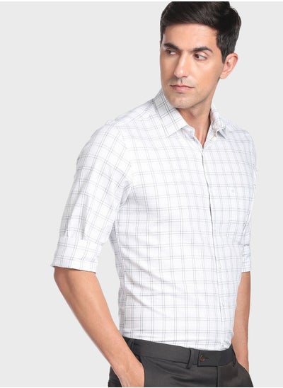 Buy Checked Regular Fit Shirt in UAE