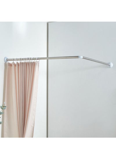 اشتري Neo L-Shape Shower Curtain Pole 80 x 80 cm في الامارات