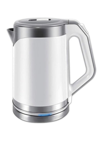 Buy Electric Kettle 2 Liters 1500W Stainless Steel Cordless Kettle, Boil Dry Protection,360° Rotational Base, LED Indicator CY-628 - White / Silver in Saudi Arabia