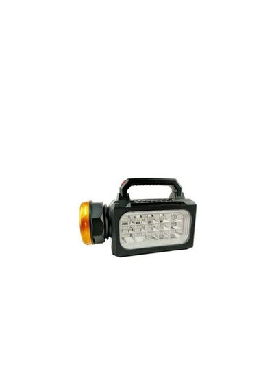 Buy Spotlight Flashlight Rechargeable, LED High Lumens Super Bright  Solar Panels  3 Modes in Egypt