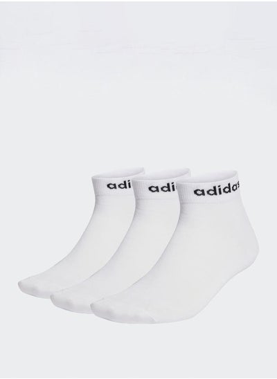 Buy Pack of 3 - Think Linear Ankle Socks in Saudi Arabia