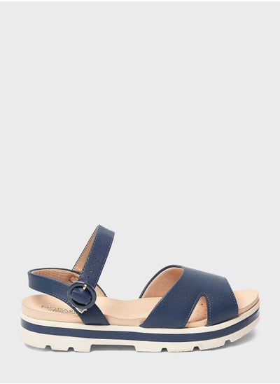 اشتري Multi Strap Flat Sandals في السعودية