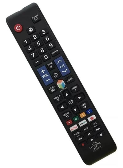 Buy Replacement REMOTE CONTROL FIT FOR ALL SAMSUNG TV 3D SMART TV - PLASMA - LCD- LED MODEL: MTL1011 in UAE