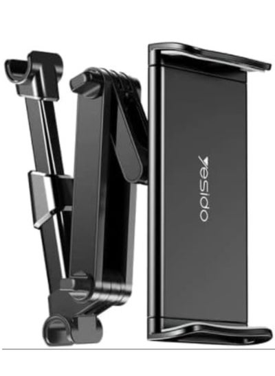 Buy C117 Car Tablet Headrest Mount Tablet Holder for Car Seat 360 Degree Rotation Compatible with 4.7inch to 12.9 inch, in UAE