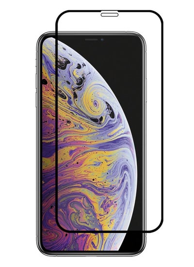 اشتري iPhone XS Max Screen Protector 3D Tempered Glass 9H Scratch-Resistant Full Coverage Easy Installation 6.5 inch في الامارات