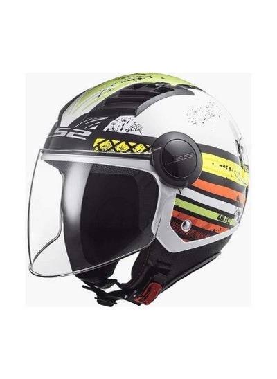 Buy Half Face Helmet For Motorcycle Size L in Saudi Arabia