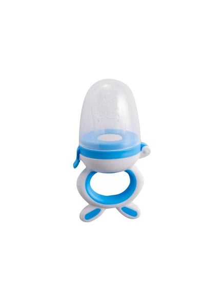 Buy Bubbles Baby Fruit Food Feeder teether - Pacifier - Fresh Food Feeder, Infant Fruit Teething Teether for 4-24 Months, for Toddlers & Kids and Babies, Blue in Egypt