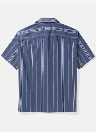 اشتري AE Striped Button-Up Poolside Shirt في مصر