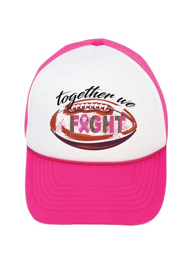 اشتري BreastCancer Awareness Hats - Cotton Mesh Baseball Caps for Ladies and Girls - BreastCancer Awareness Adjustable Baseball Caps - Gifts for BreastCancer في الامارات