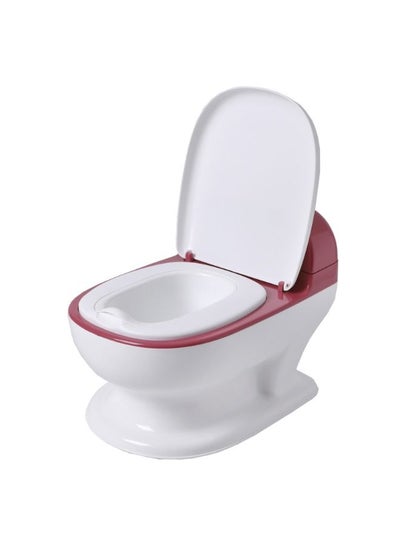 اشتري Baby Potty Training Seats For Children Boys And Girls Easy To Clean Bowl 1-3 Years - Pink في الامارات
