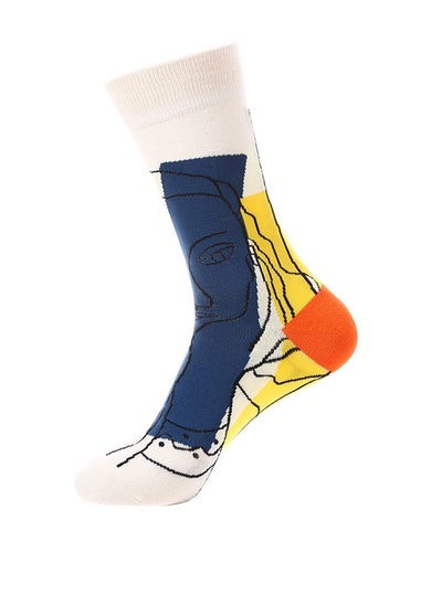 Buy Unisex Absorb Sweat and Deodorize Socks 3 Pairs High Quality Socks One Size Fits All in UAE