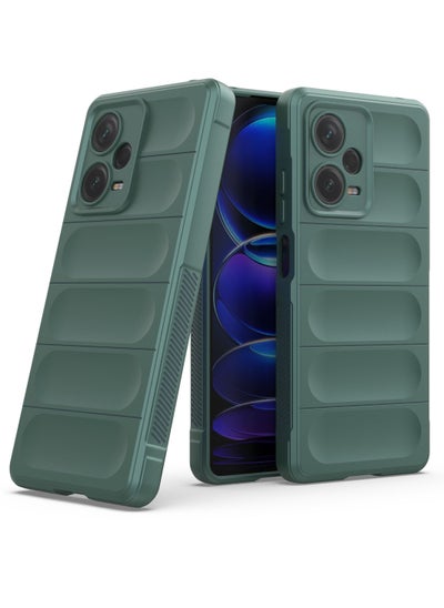 Buy Compatible With Xiaomi Redmi Note 12 Pro Plus 5G Magic Case ShockProof (Green) in Egypt