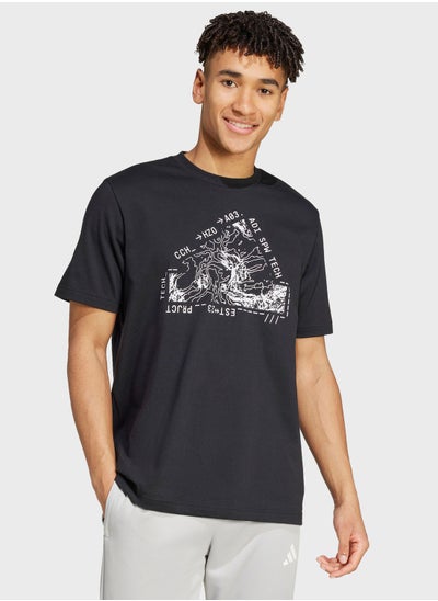 Buy City Escape Graphic T-Shirt in UAE