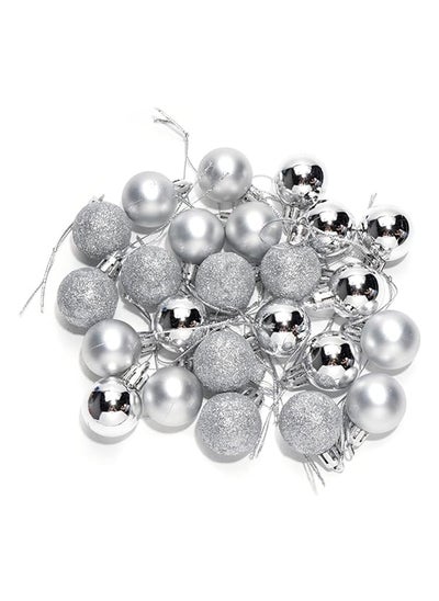 اشتري 24 -Pieces Christmas Ball Ornaments في مصر