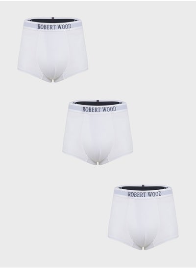 Buy Pack Of 3 Luxury Modal Boxer With Antibacterial Finish in UAE