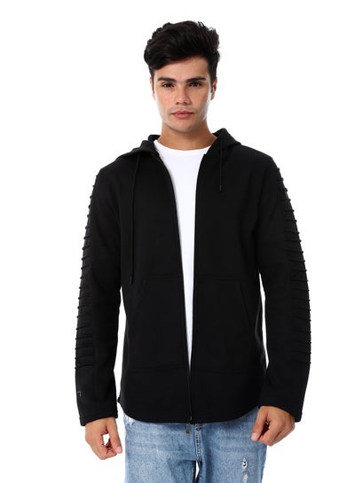 Buy Mens Front Pockets Zipped Hoodie in Egypt