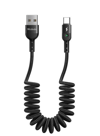 اشتري مكدودو كابل شحن للسيارة USB متوافق مع اجهزه Type-c بطول 1.8 متر في مصر