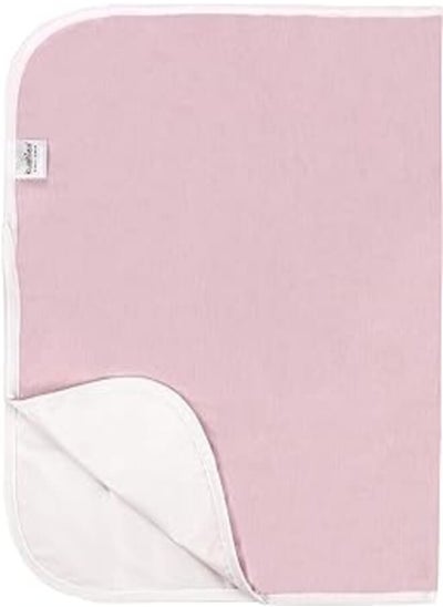 Buy Kushies Deluxe Waterproof Changing Pad Liners - 20 x 30 inches Baby Changing Table Liners - Baby Changing Pads - Diaper Changing Flat Liner Pad Waterproof Portable (Pink) in Egypt