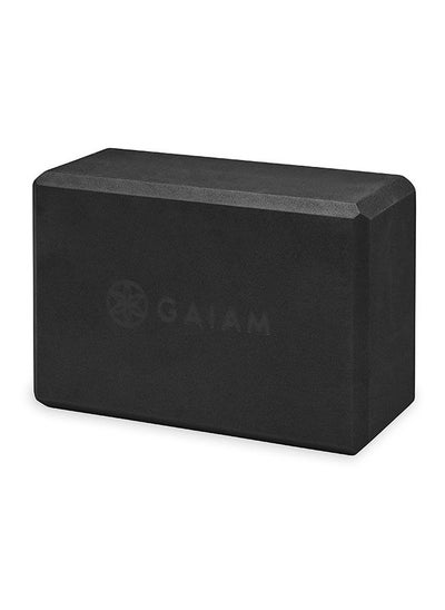 Buy Yoga Block And Strap Combo Black in UAE