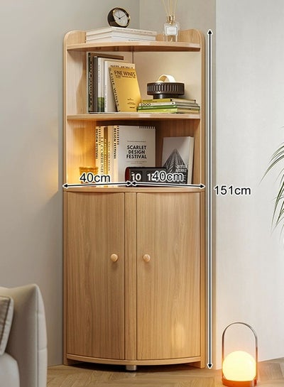 اشتري Multi-functional bedroom triangle corner cabinet living room shelf Cabinet في الامارات