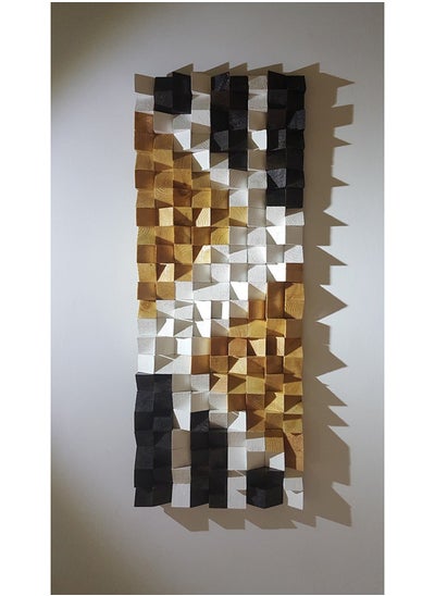 اشتري Large Mosaic Wood Art By Woodeometry في مصر