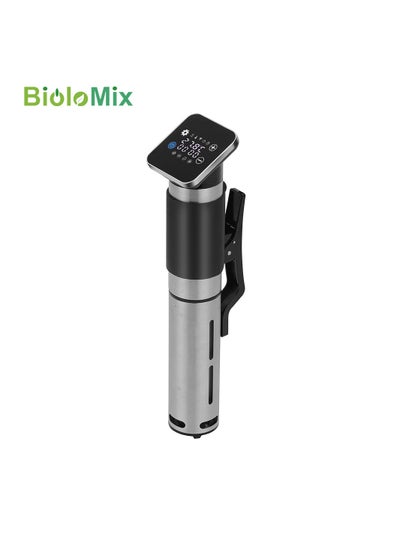 Buy BioloMix 5th Generation Stainless Steel WiFi Sous Vide Cooker IPX7 Waterproof Thermal Immersion Circulator Smart APP Control,9008 in Saudi Arabia