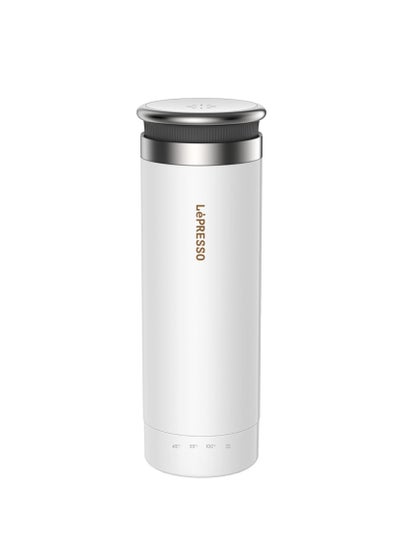 Buy Portable Outdoor Electric Kettle - White in UAE