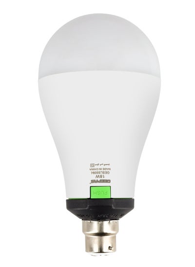 Buy Rechargeable Energy Saving LED Bulb, 12 Hours Working Time, 3PCS*3.7V/1200mAh Rechargeable Lithium Battery in UAE