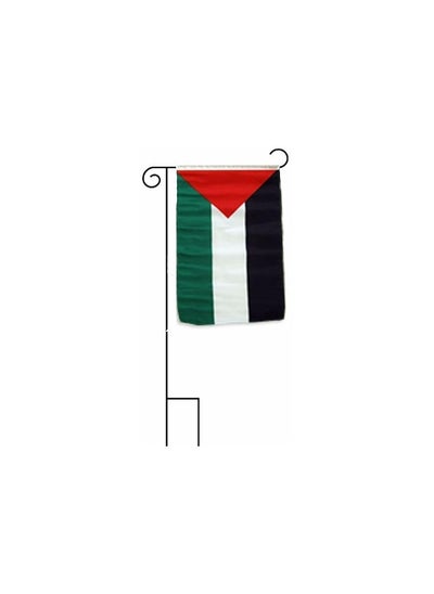 Buy Palestine flag sized 12x18 inches with a garden sleeve and stand from GIFTICIOUS in Egypt